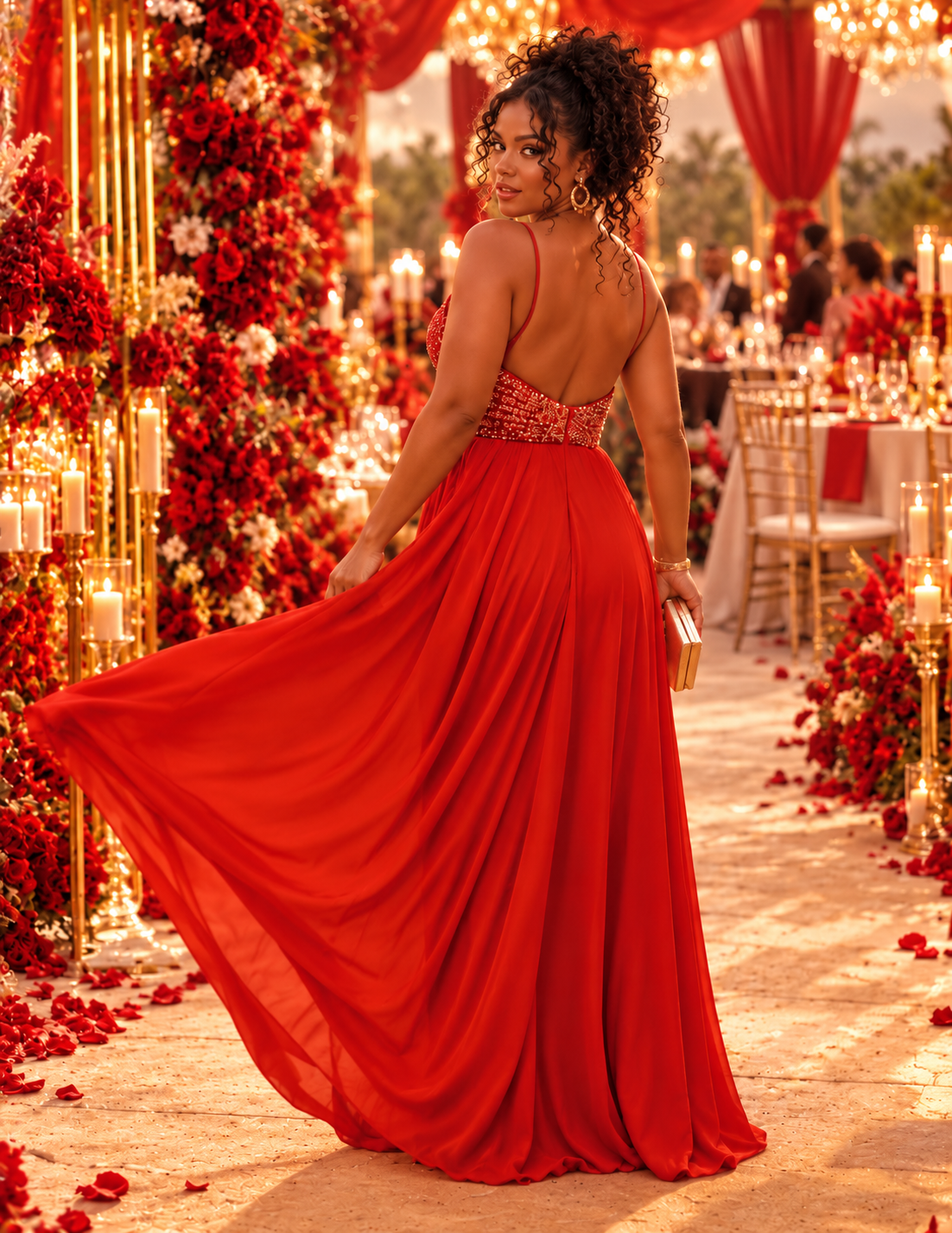 Robe de soirée AMINAH