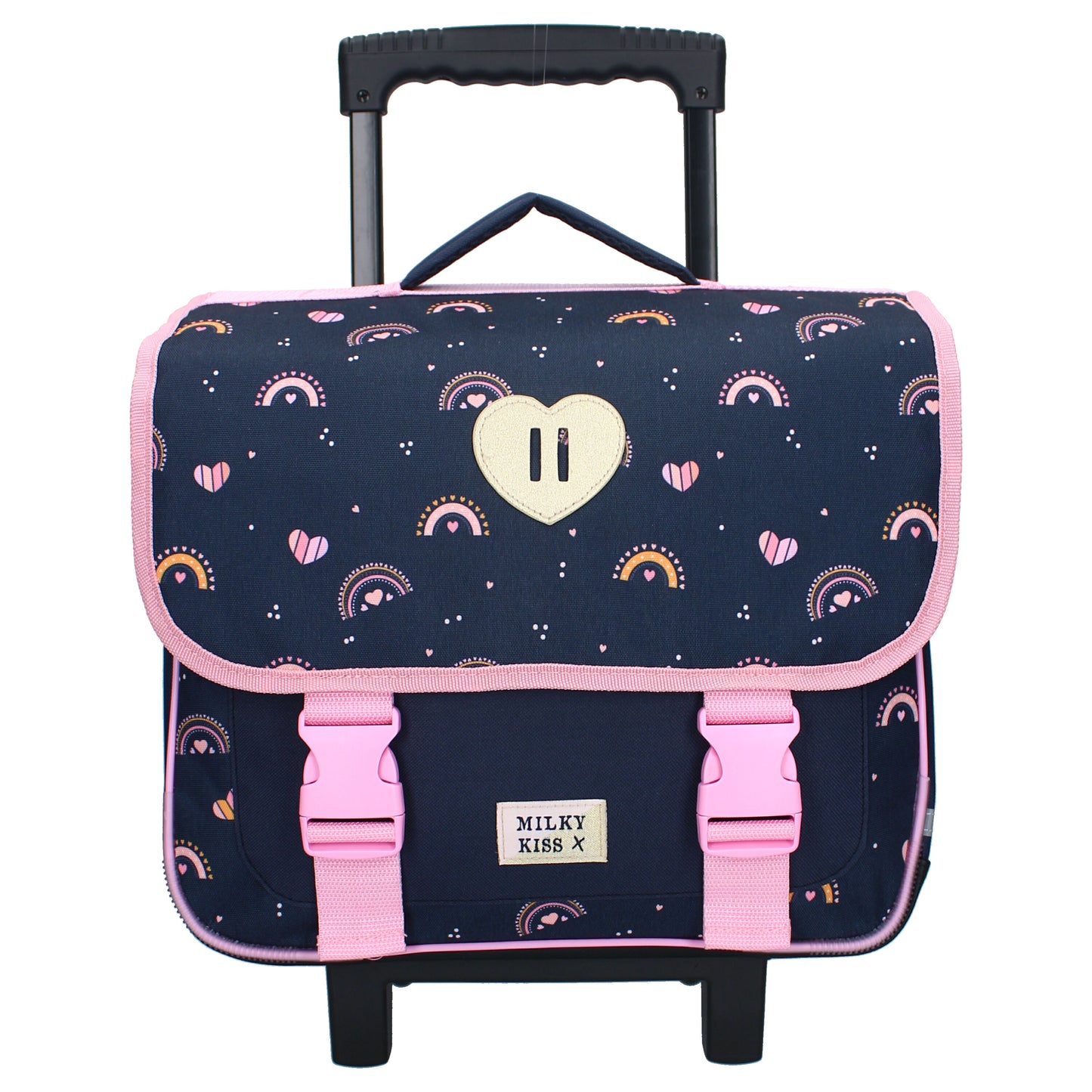 Cartable à roulette Milky Kiss 38'