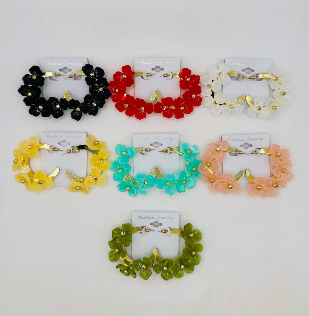 Boucle d'oreille fantaisie