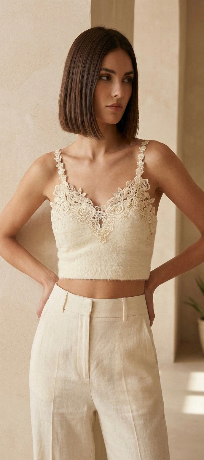 Crop Top en maille