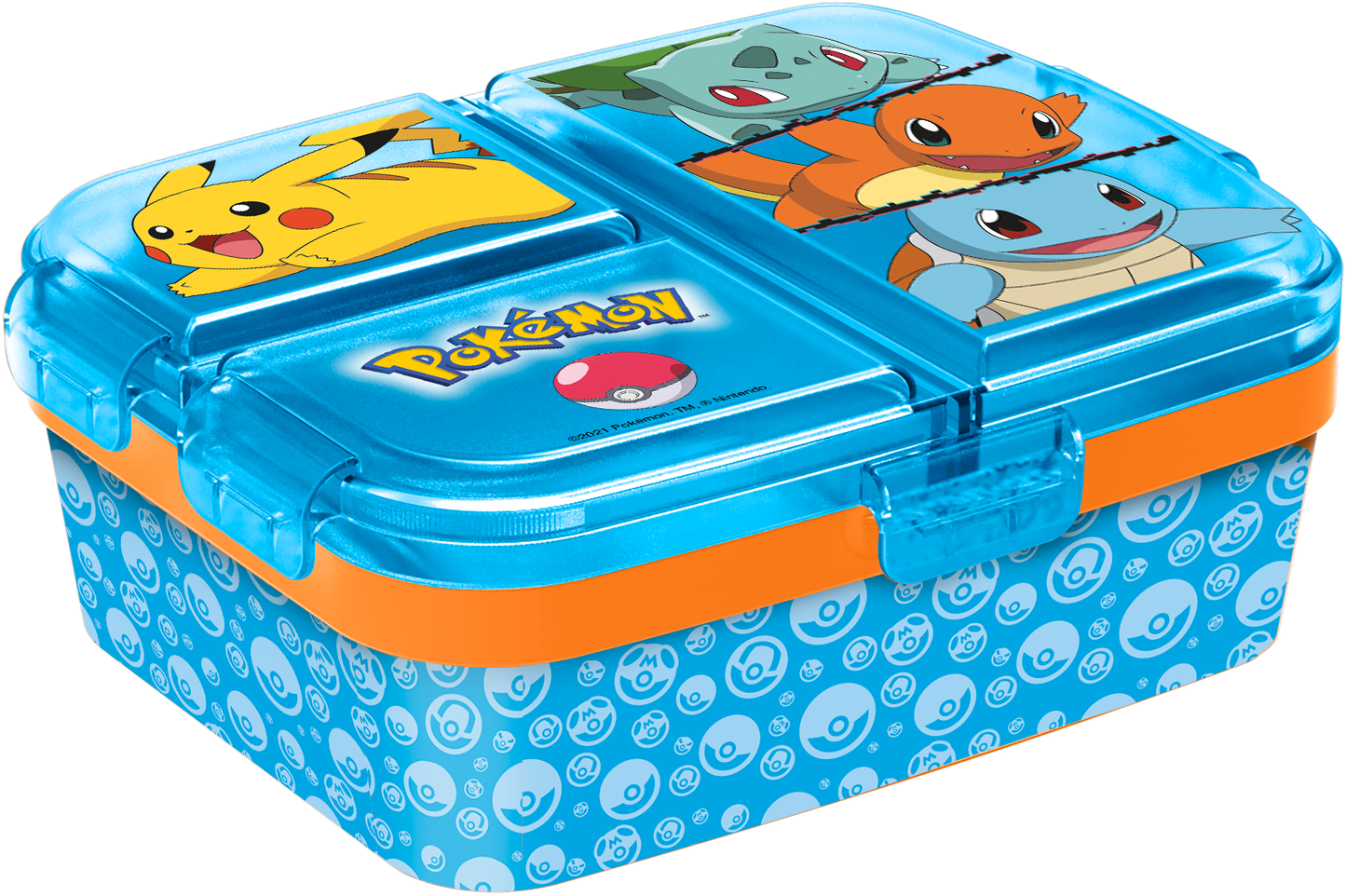 Boîte à goûter POKÉMON multi-compartiments