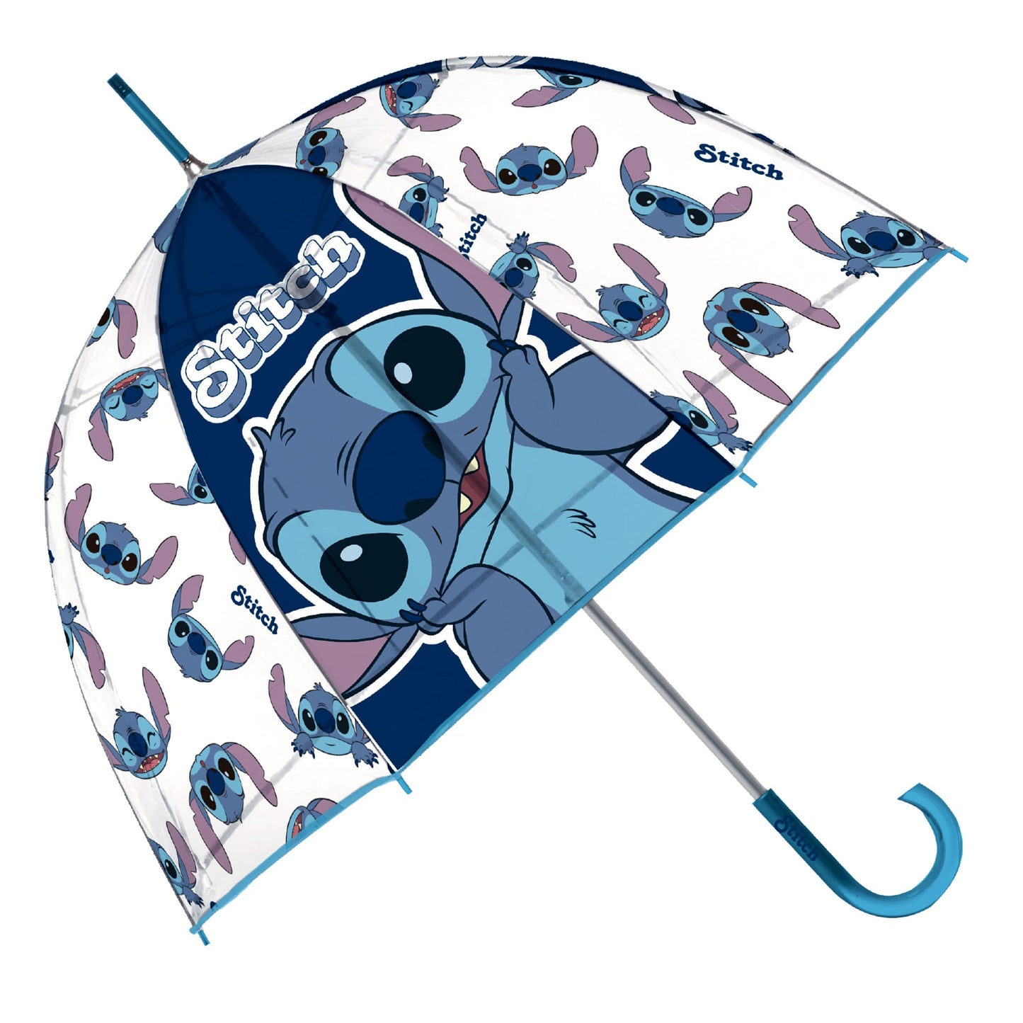 Parapluie transparent Stitch