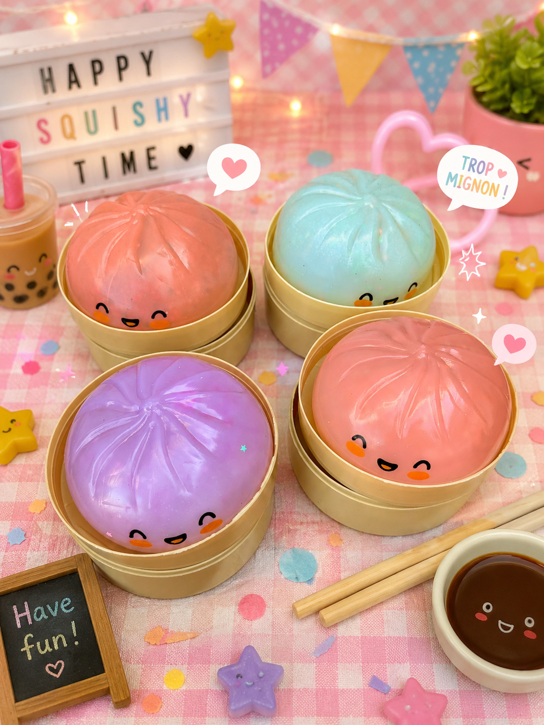 SQUISHY Dumpling (10cm)