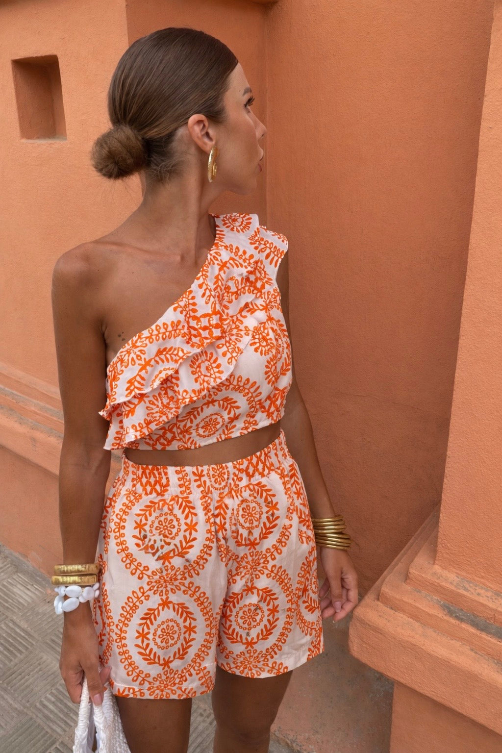 Ensemble short Florale