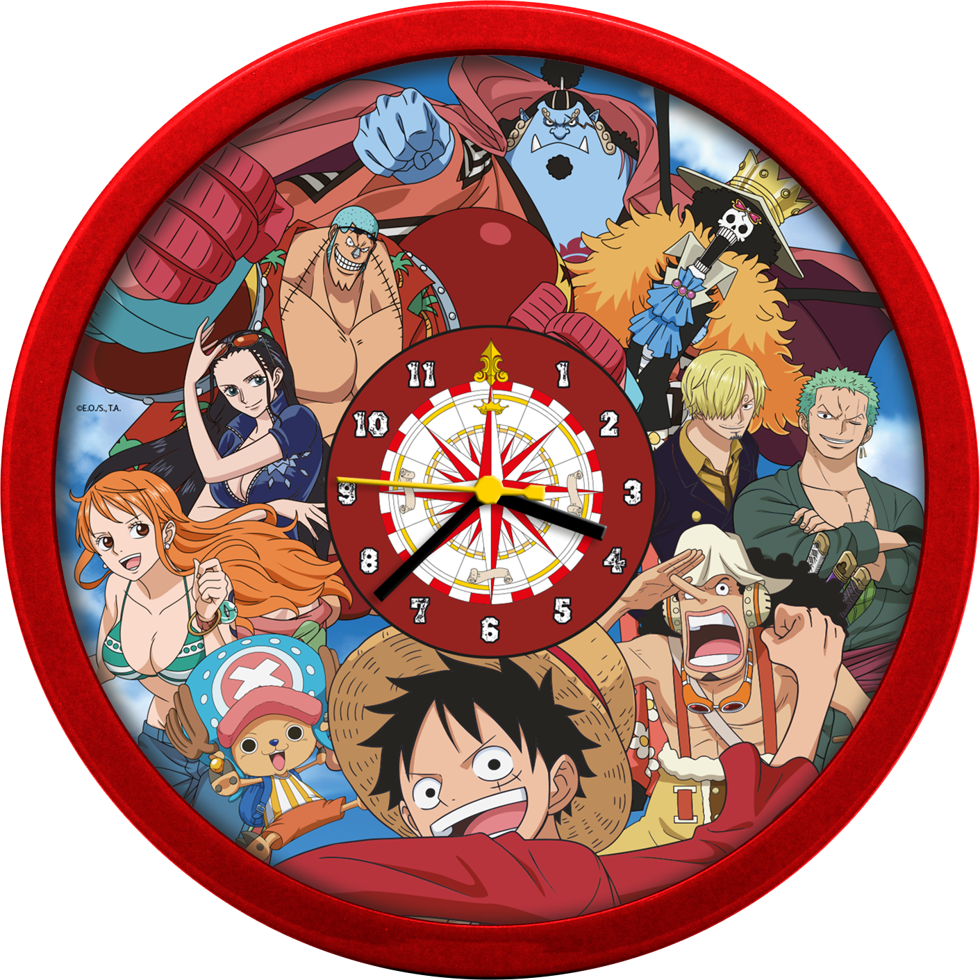 Horloge mural ONE PIECE