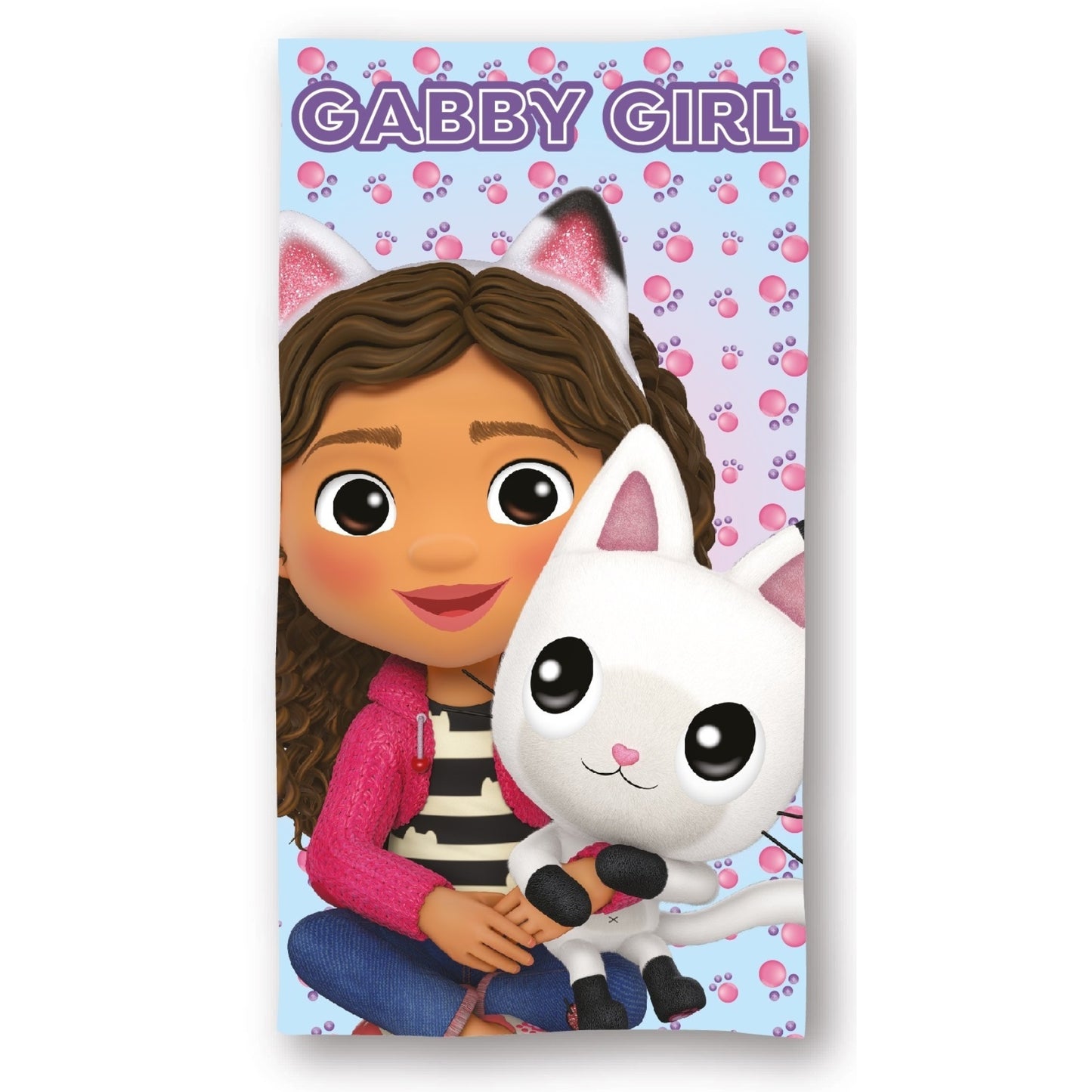 Serviette de plage Gabby chat