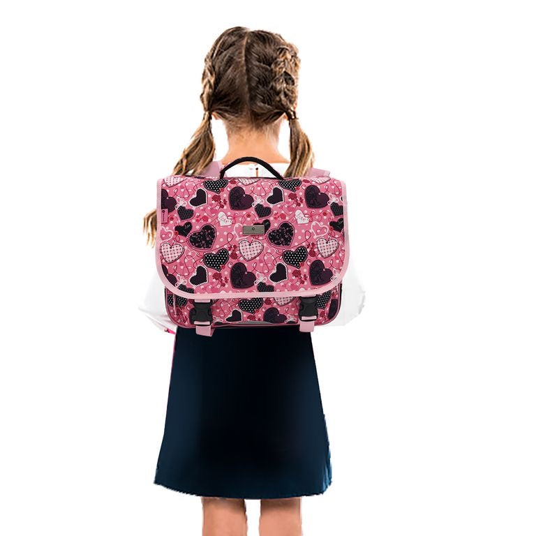 Cartable Snowball Coeur 41cm