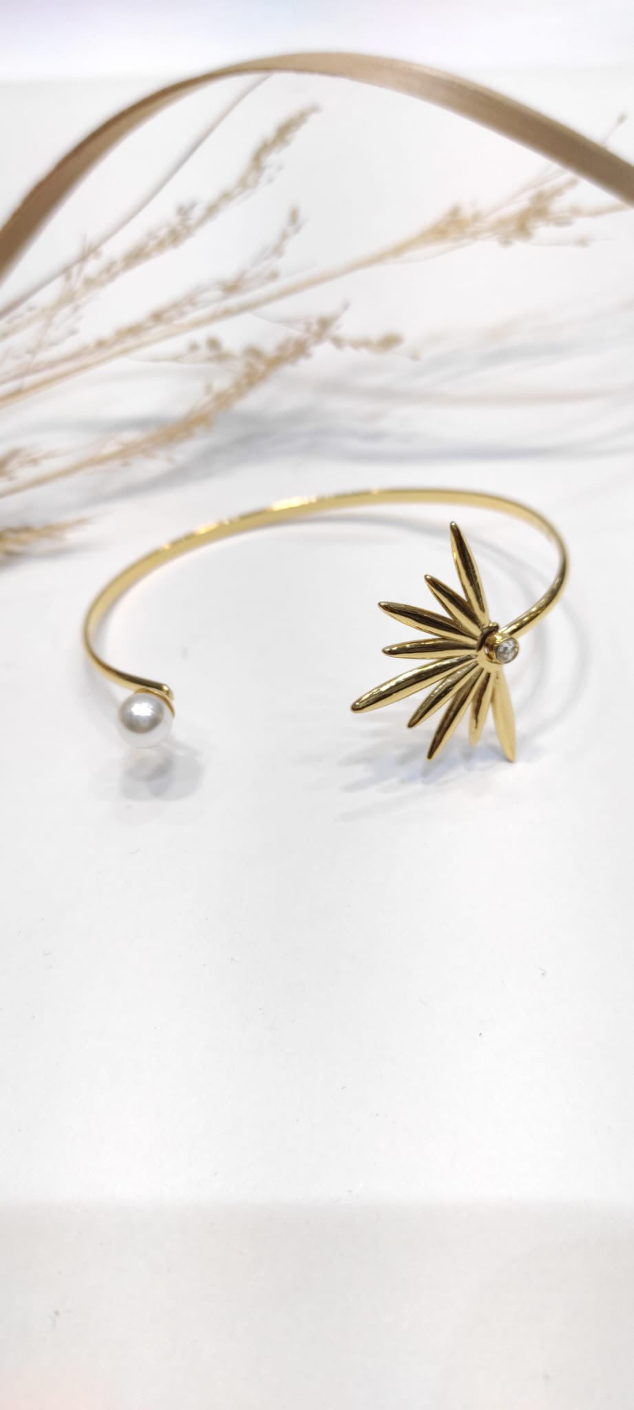 bracelet jonc en acier inoxydable