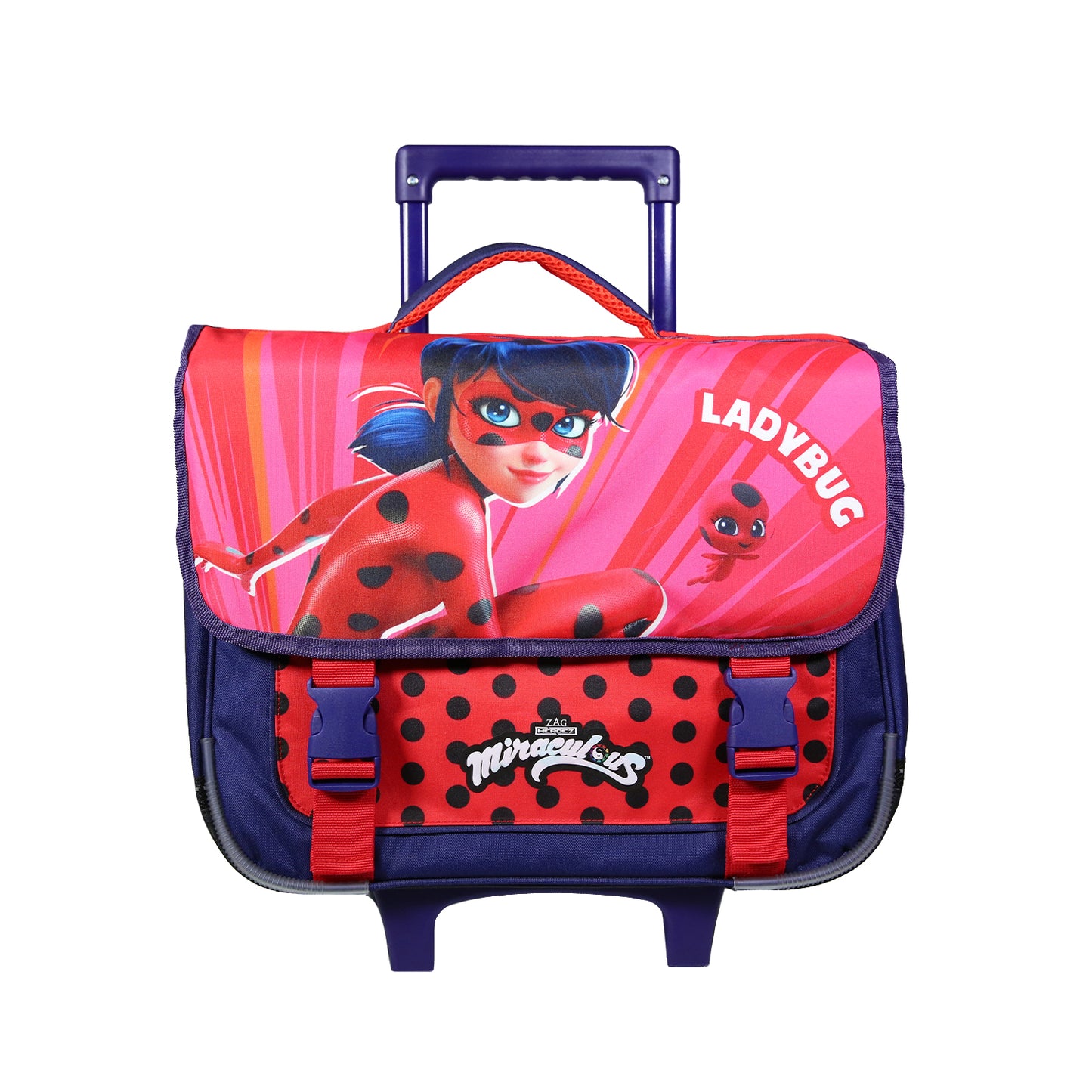 Cartable roulette LadyBug