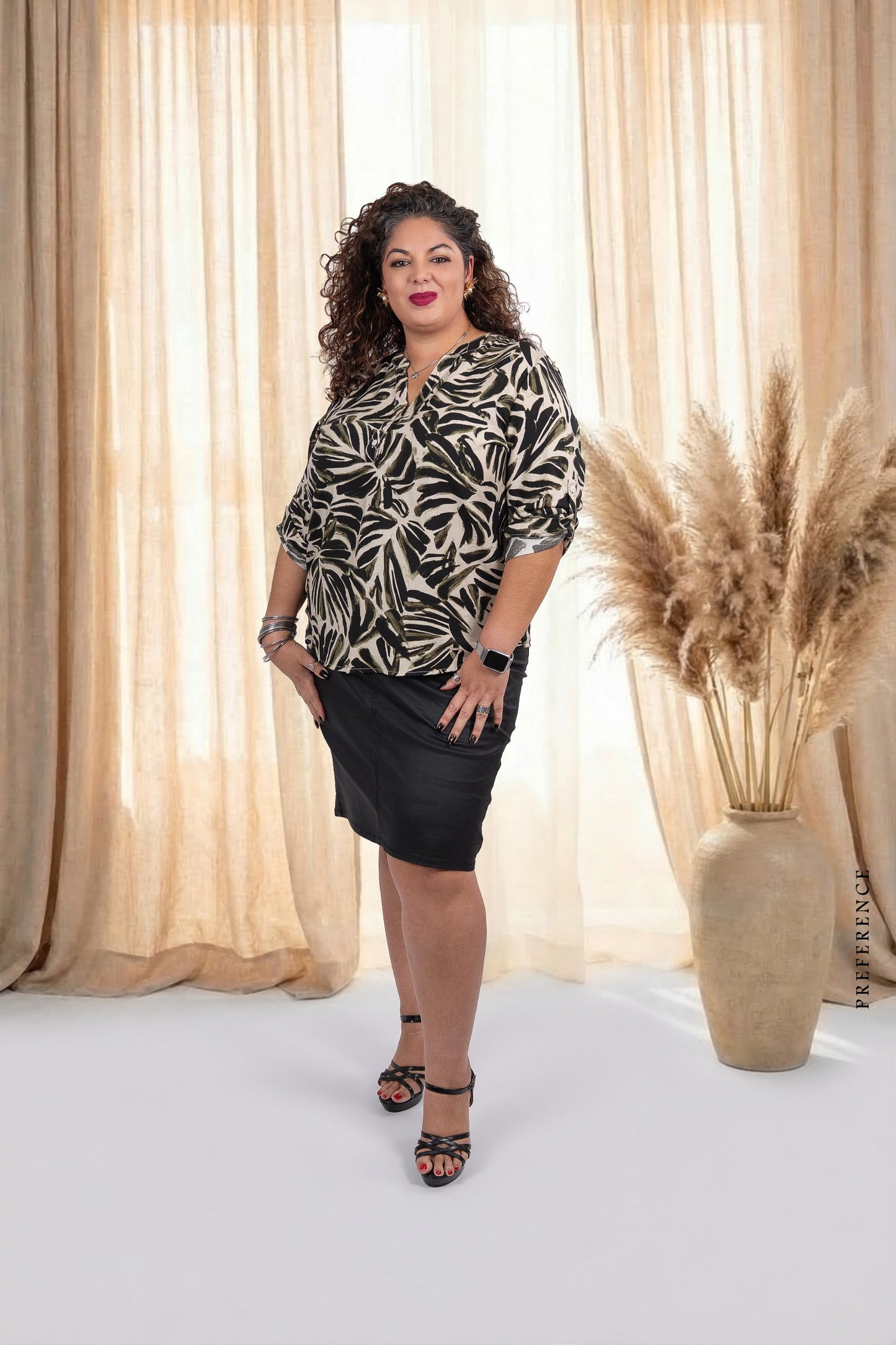 Chemisier imprimé GT