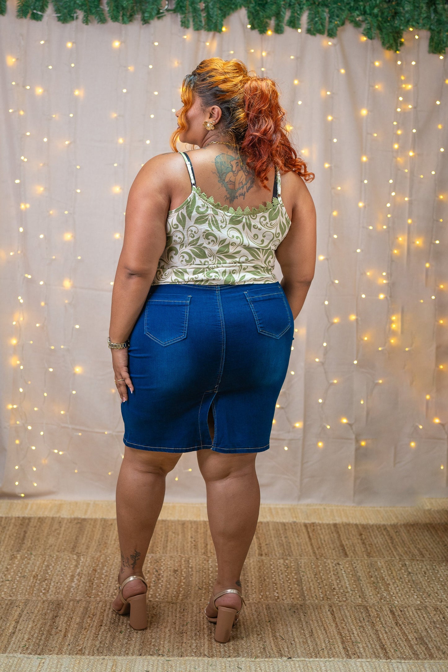 Jupe en jeans
