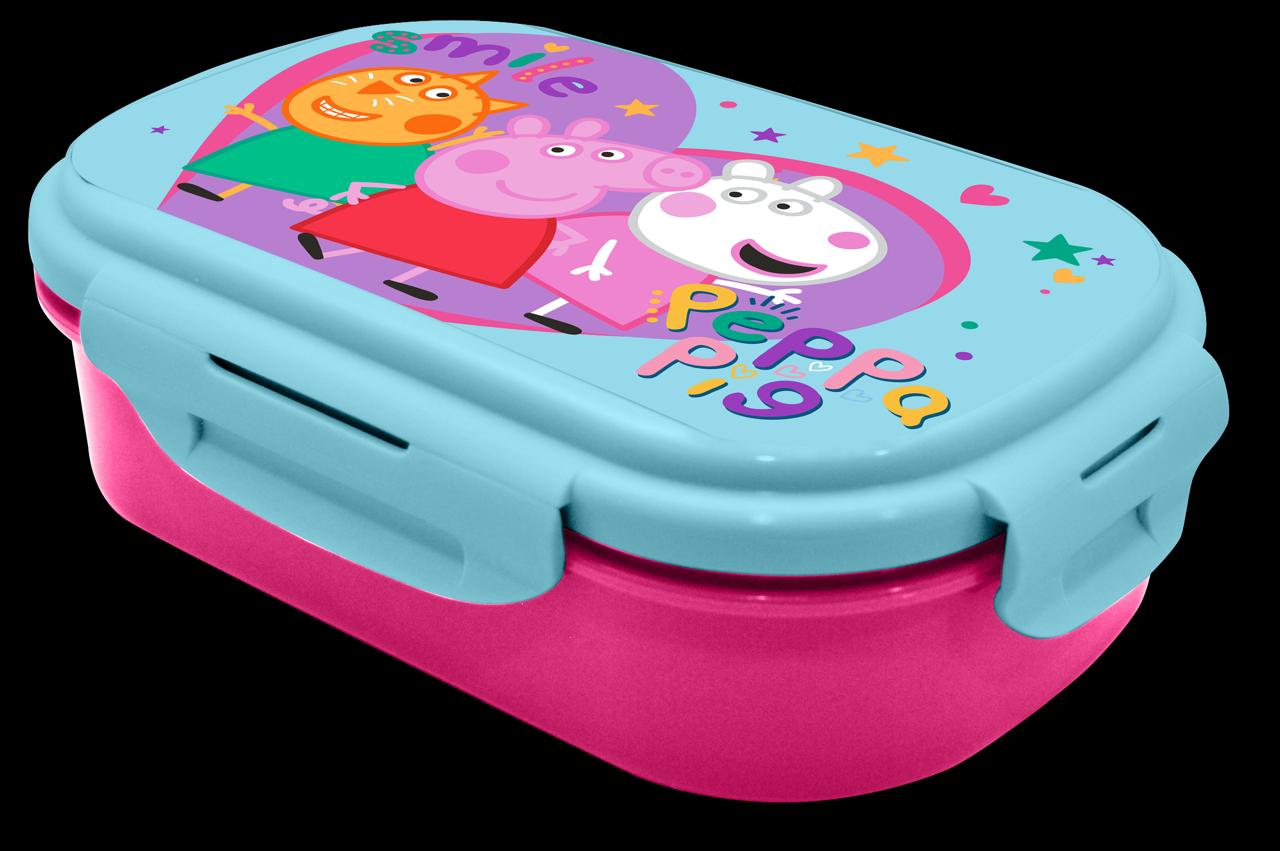 Boite à gouter + couverts Peppa Pig