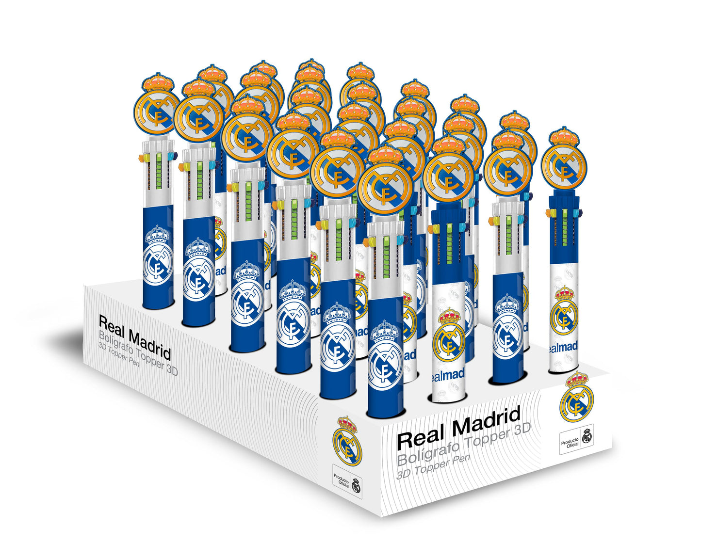 Stylo 5 couleurs Real Madrid