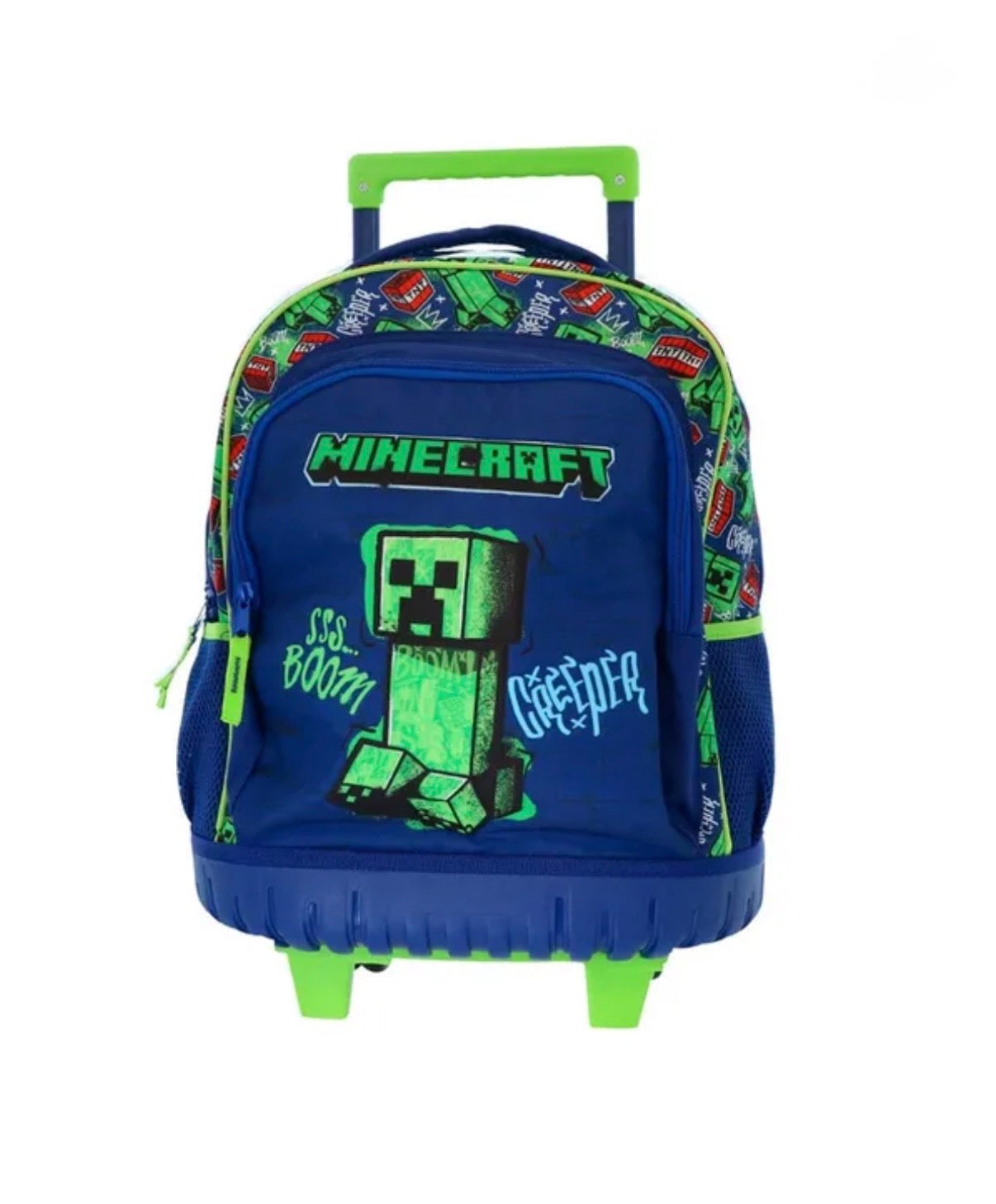 Sac à dos roulette Minecraft 3compartiments