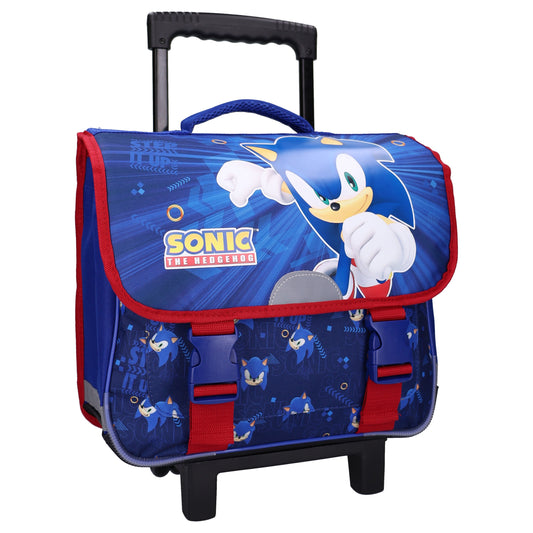 Cartable à roulette SONIC 2 Compartiments