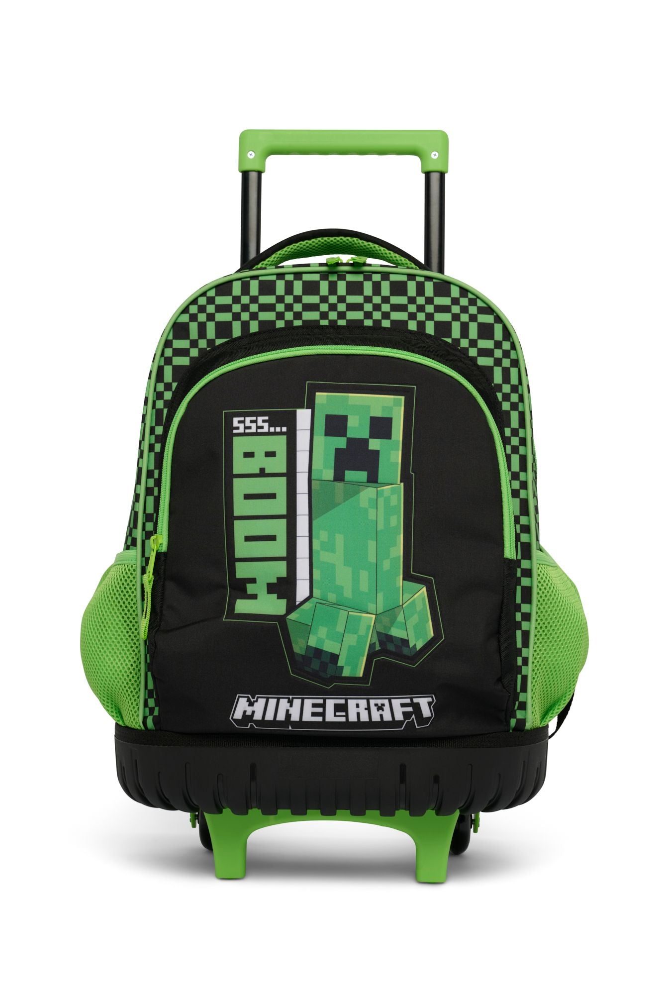 Sac à dos roulette Minecraft 3compartiments