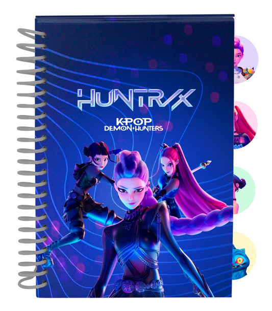 Carnet A5 K-POP Démon Hunter (Spirale)