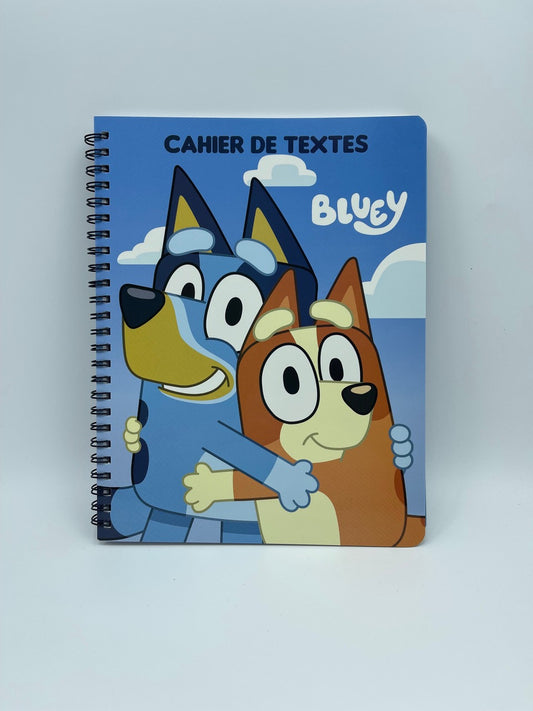 Cahier de texte BLUEY