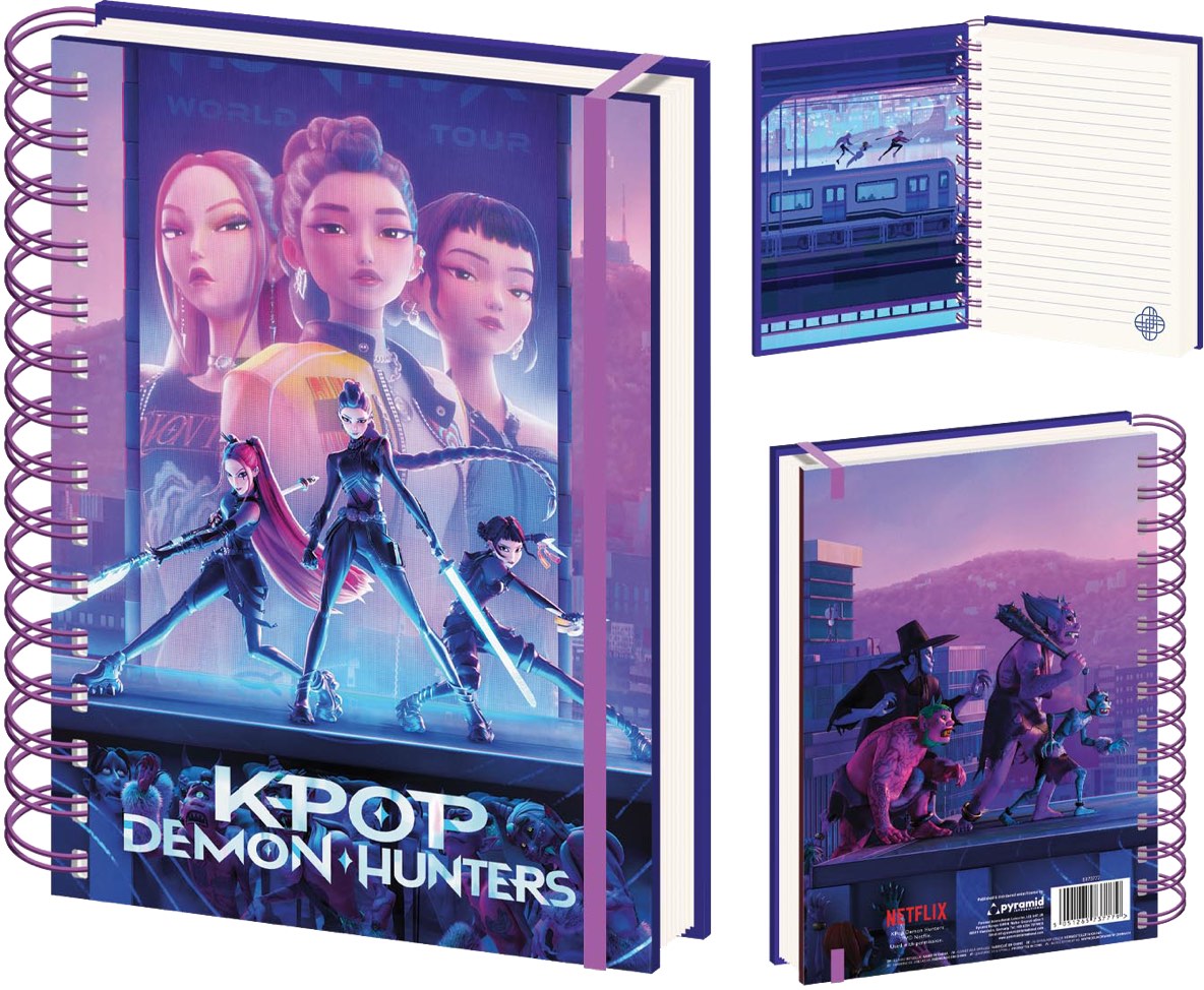 Carnet A5 K-POP Démon Hunter