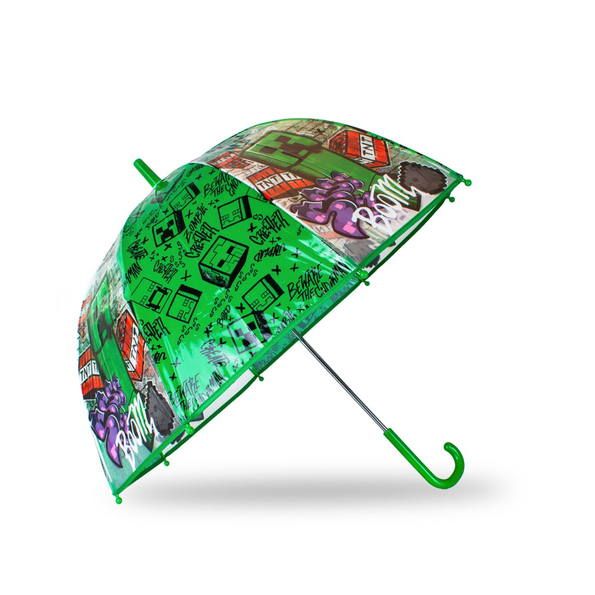 Parapluie transparent MINECRAFT