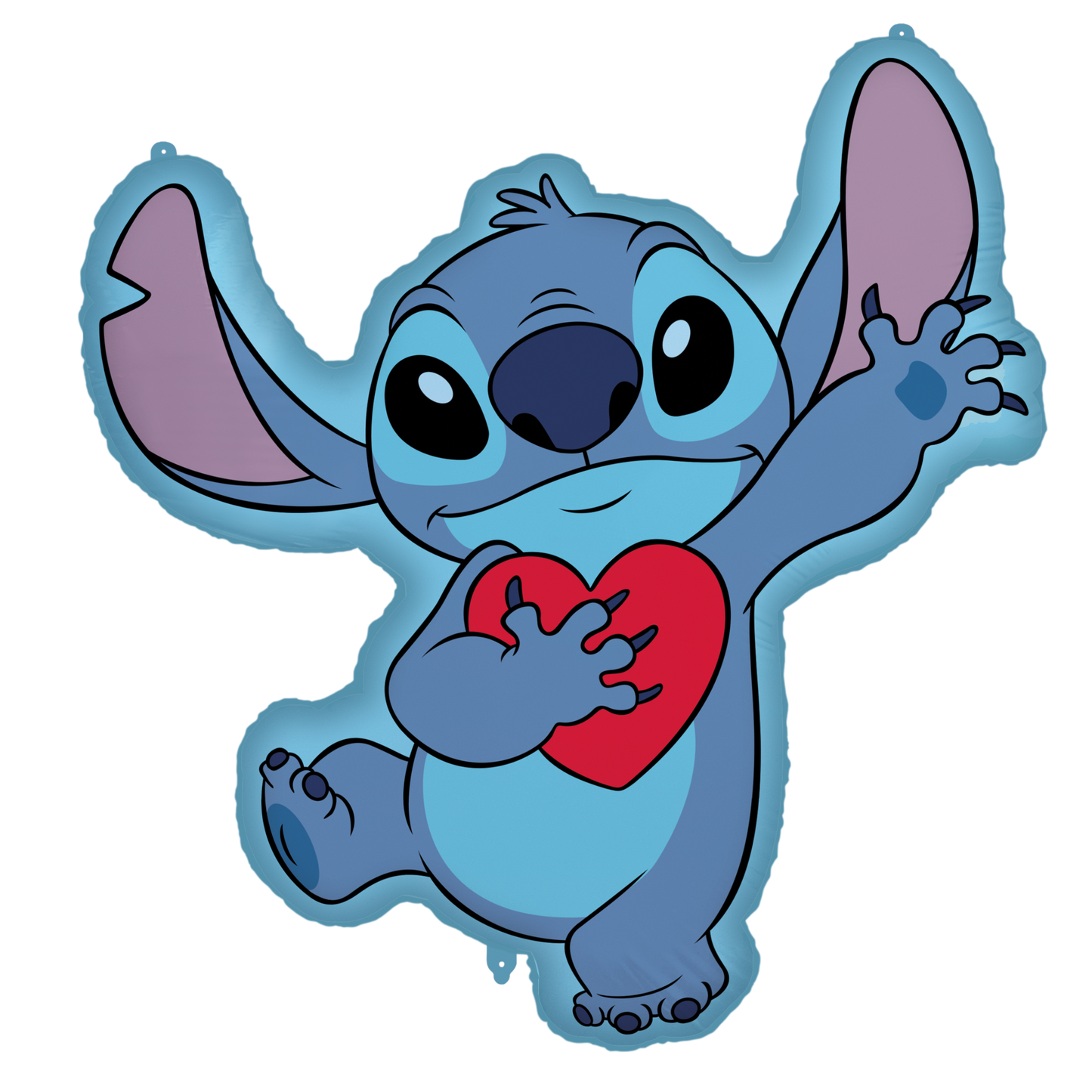 Ballon Stitch en aluminium  - 86cm