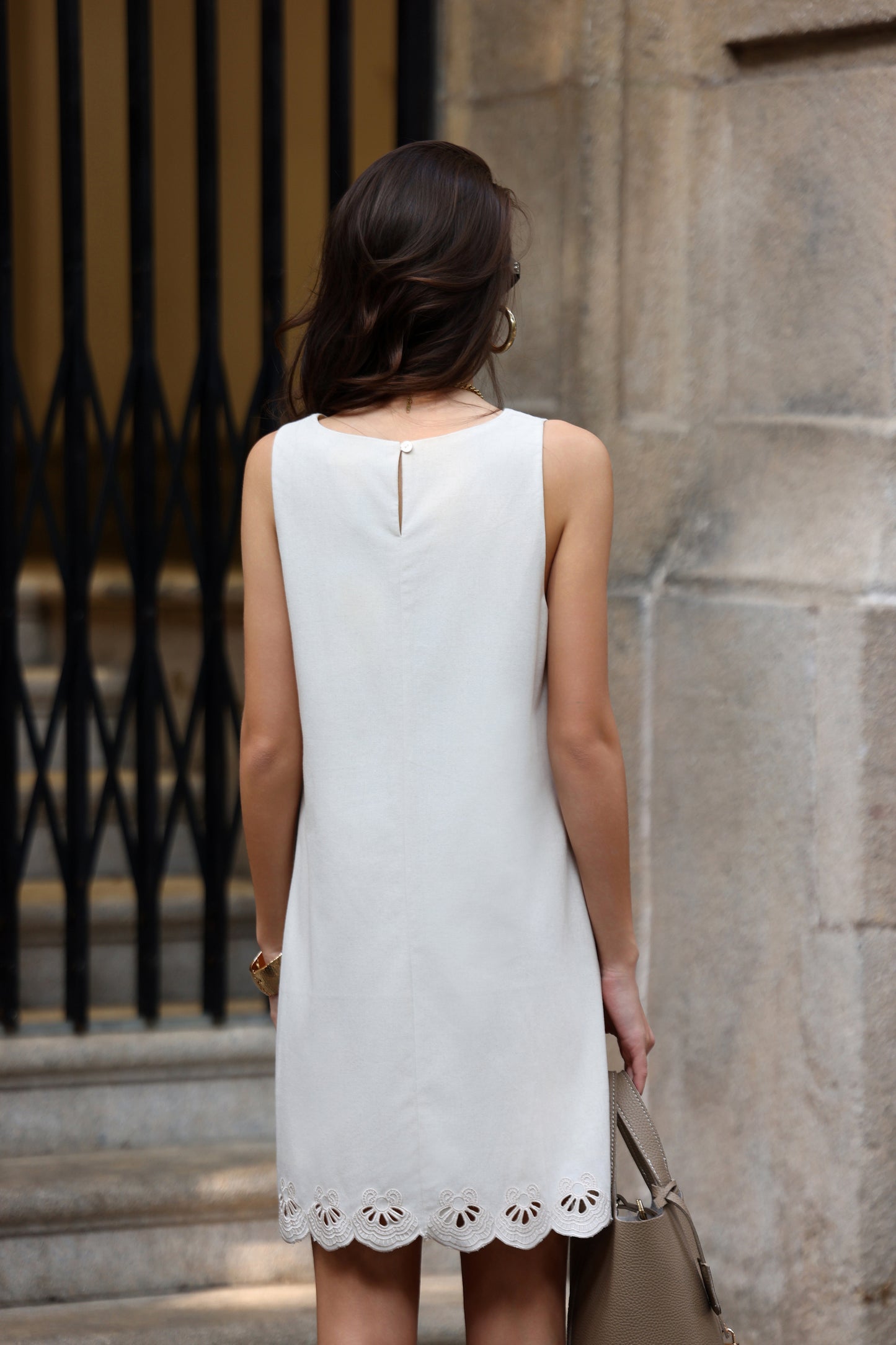 Robe Courte broderie