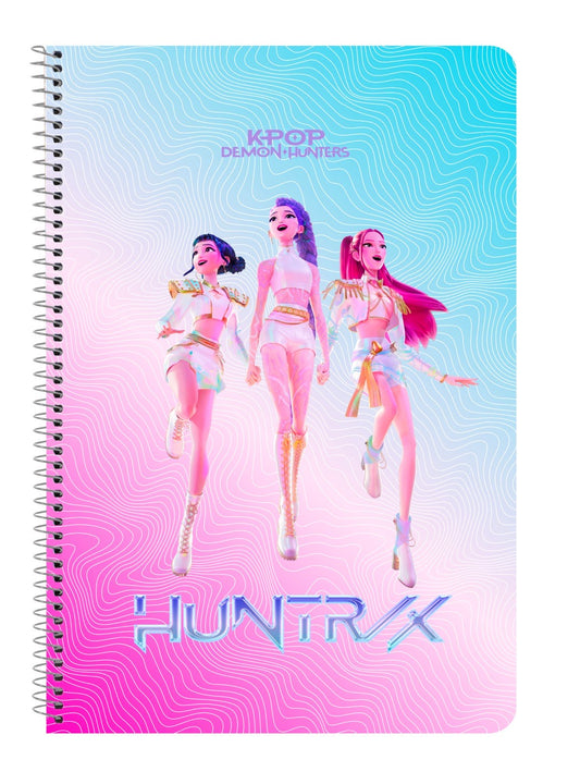 Carnet A4 K-POP Démon Hunter