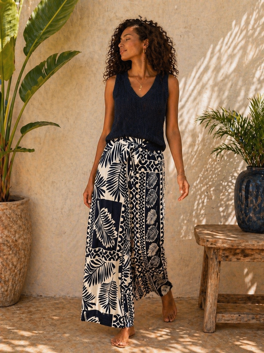 Pantalon imprimé