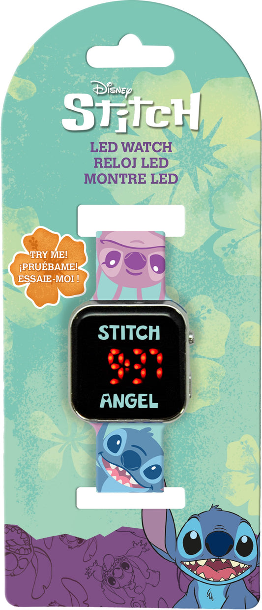 Montre LED enfant STITCH