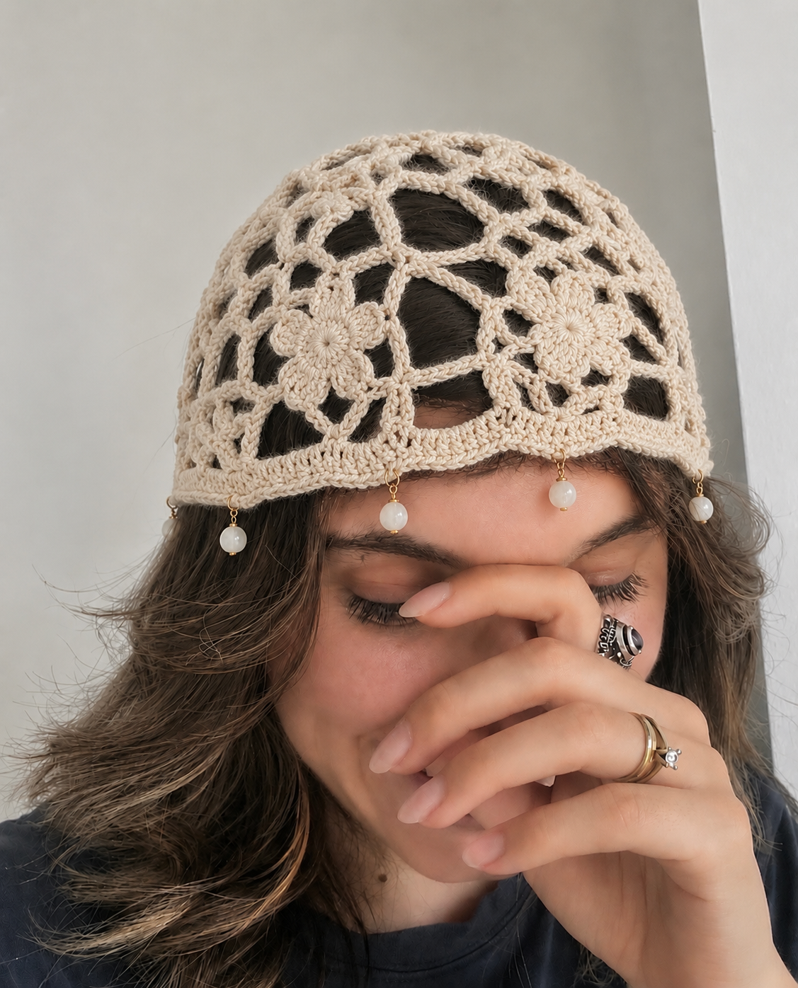 Bonnet crocheté
