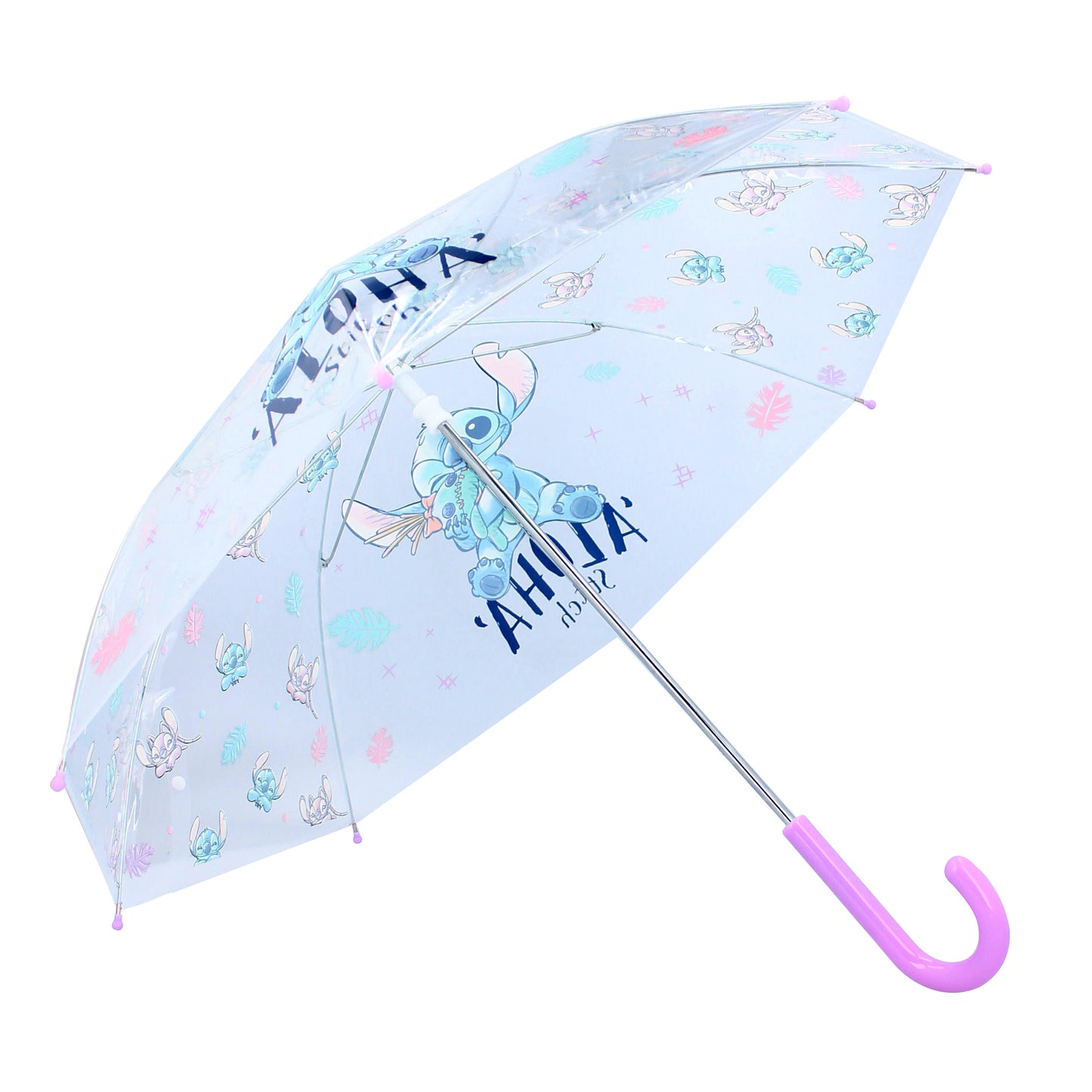 Parapluie transparent Stitch