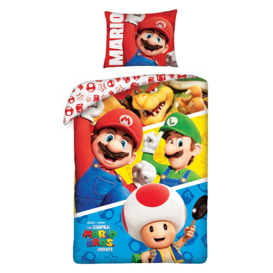Parure housse de couette SUPER MARIO Bross