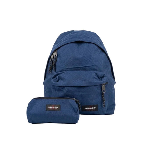 Sac à dos uni Marine + Trousse UNIT-ED