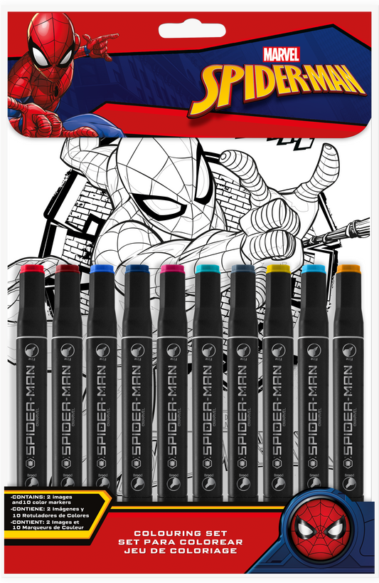 set coloriage SPIDERMAN