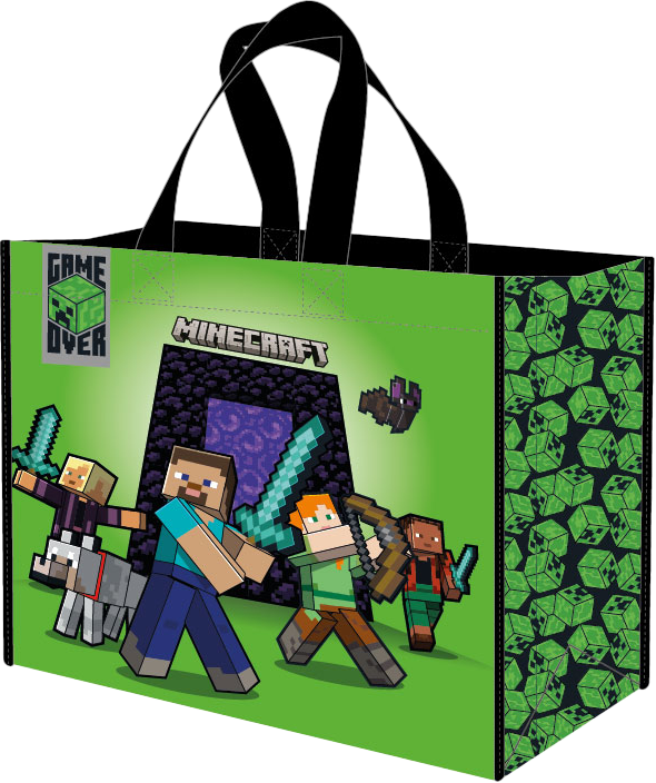 Sac de courses MINECRAFT