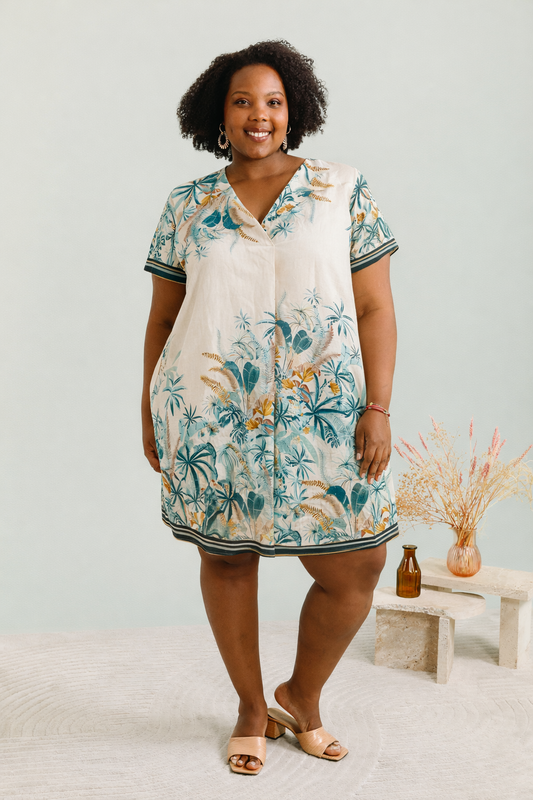 Robe imprimée Grande Taille