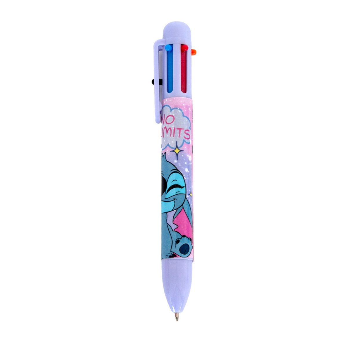 Stylo 6 couleurs STITCH