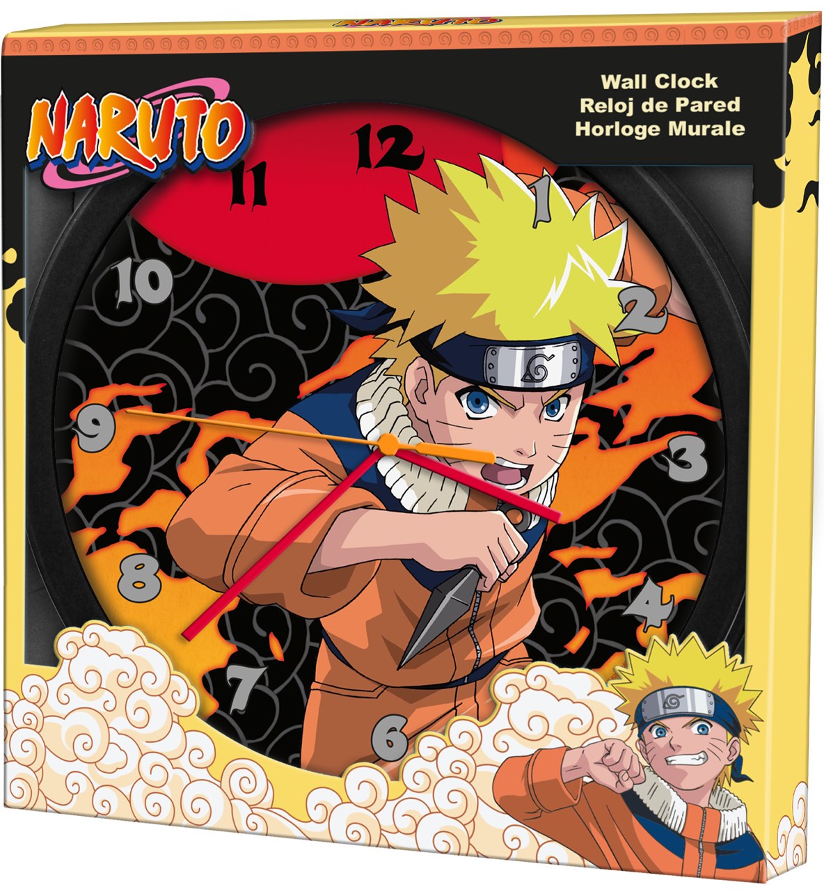 Horloge mural Naruto