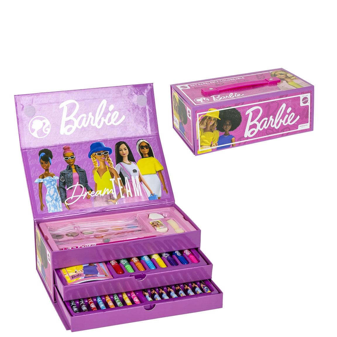 Boîte de coloriage à tiroirs BARBIE