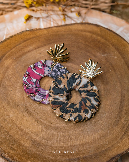 Boucle d'oreille Acier