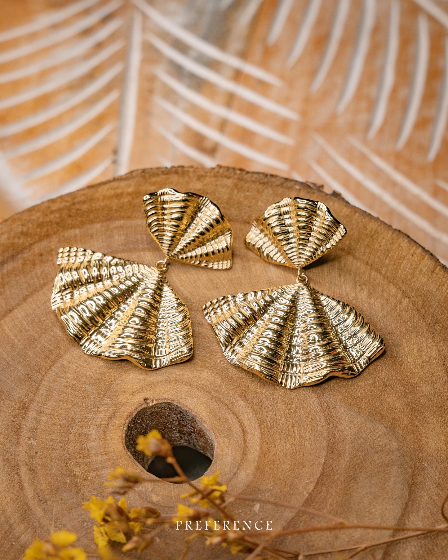 Divers boucles d'oreilles en acier inox.