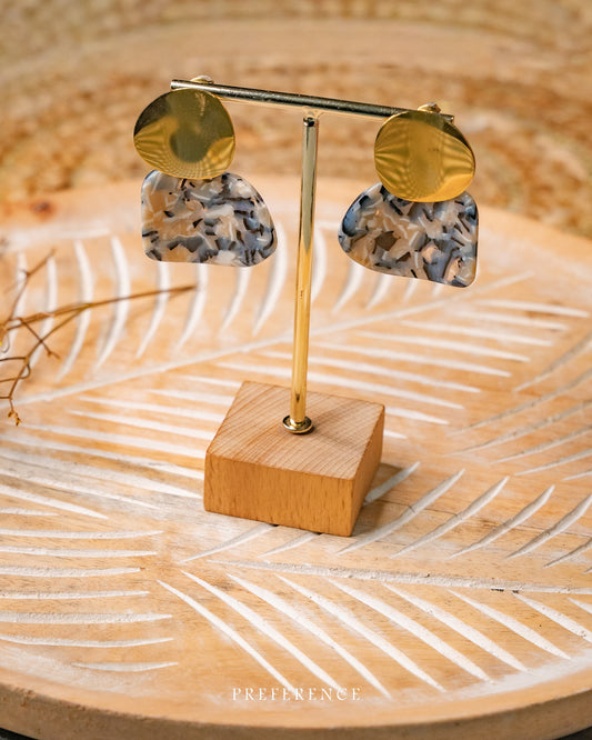 Boucle d'oreilles acier