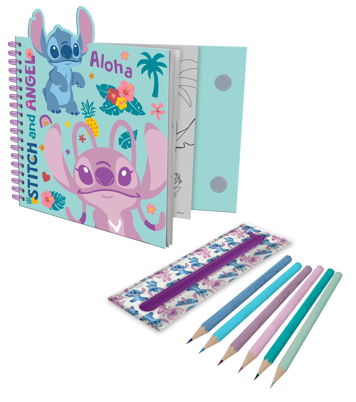 Set de coloriage STITCH