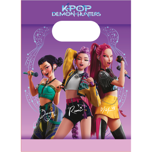 Pré-commande 05/06 SAC CADEAUX PAPIER K-POP DEMON HUNTERS
