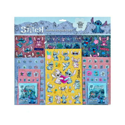 Set de 500 stickers STITCH