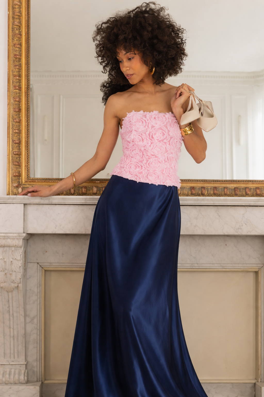 Bustier fleurs