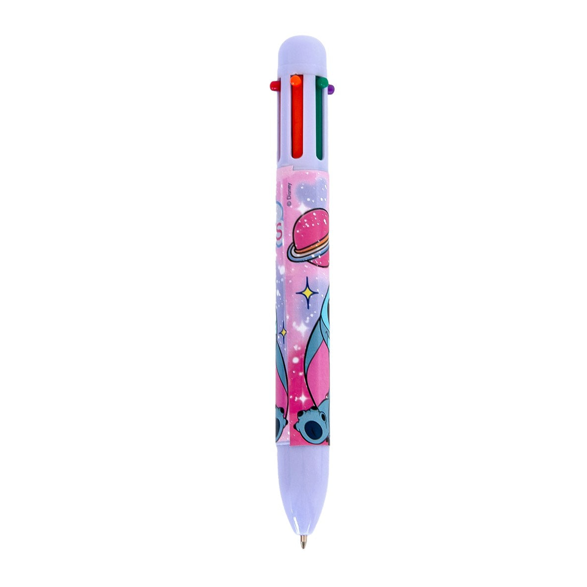 Stylo 6 couleurs STITCH