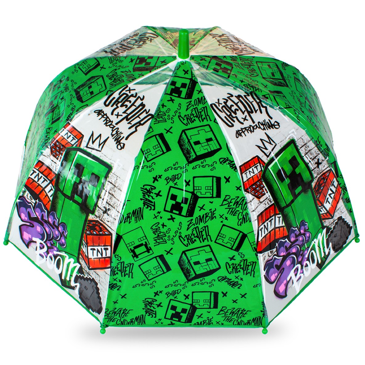 Parapluie transparent MINECRAFT