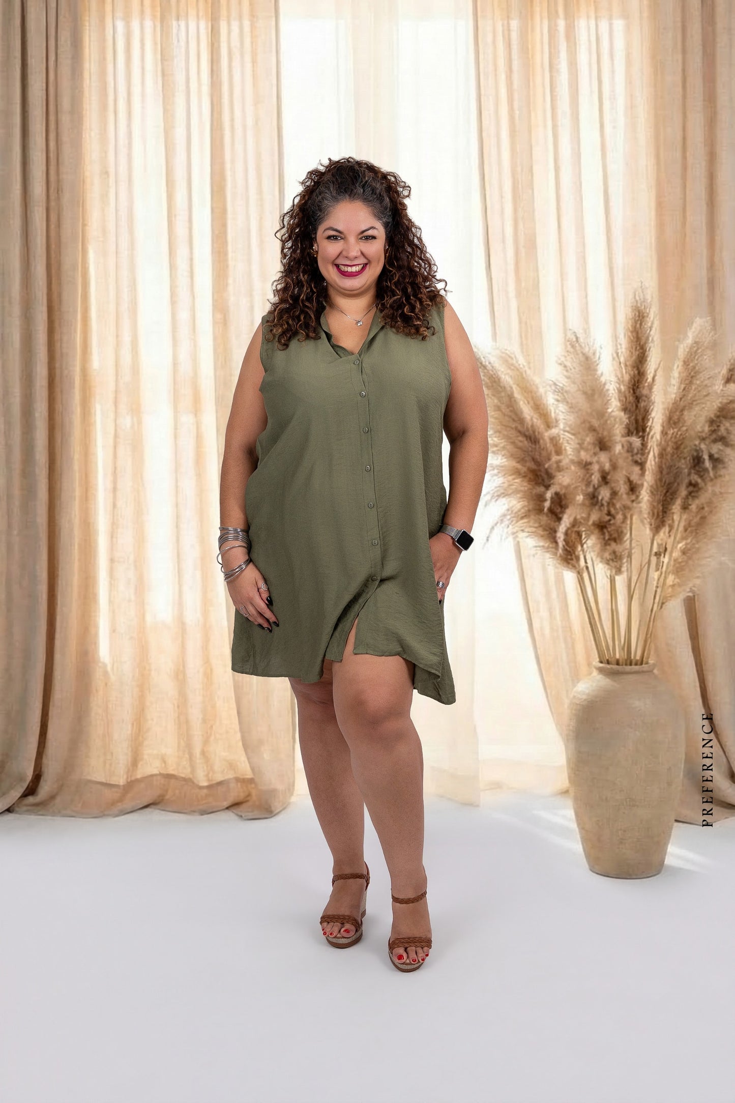 Robe chemise Grande Taille