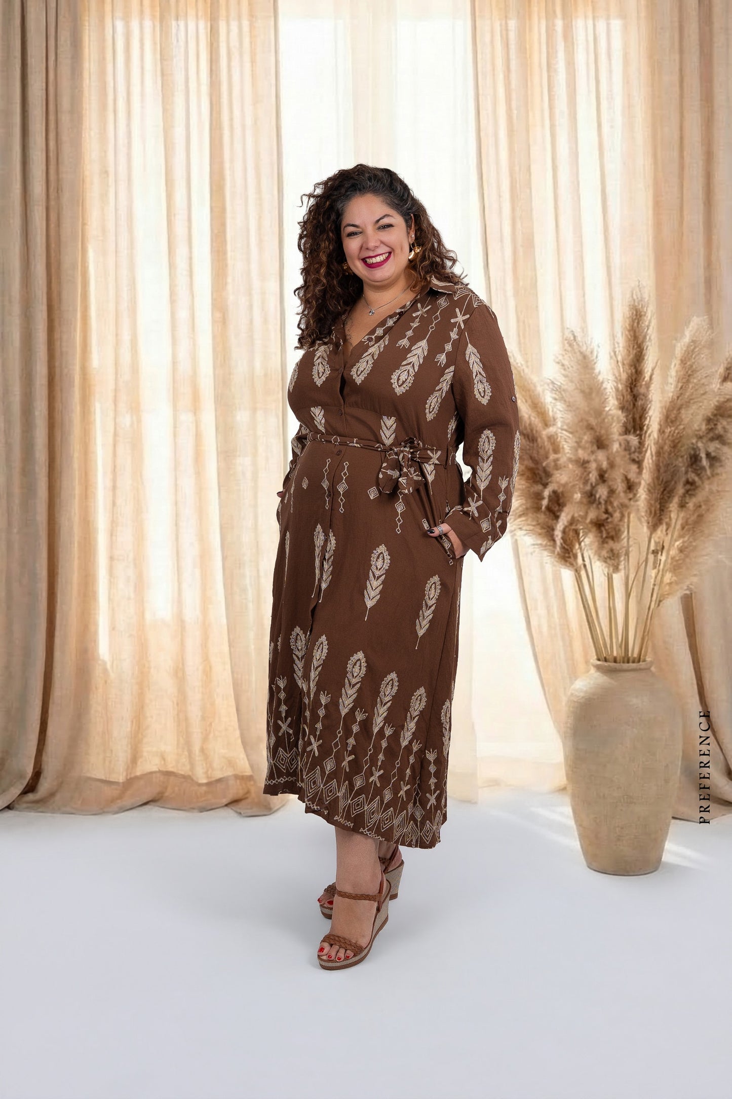 Robe chemise Nouria
